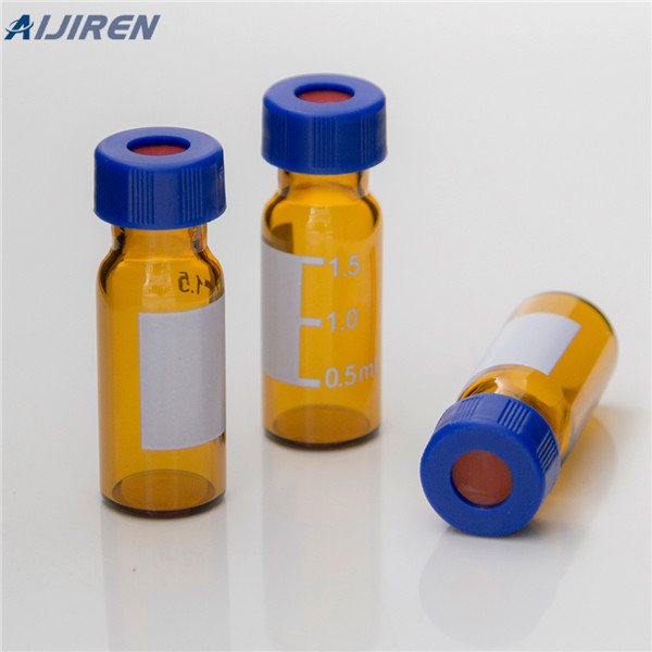 Standard opening brown 1.5mL 9-425 screw neck vial with closures supplier